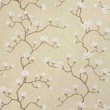 Load image into Gallery viewer, Magnolia Tree Wallpaper - Soft Gold