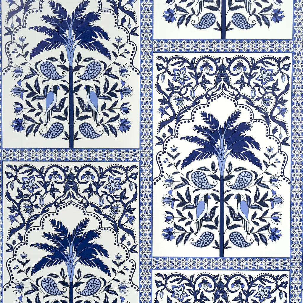 Amazonas Mystique Wallpaper - Tropical Shades Of Blue