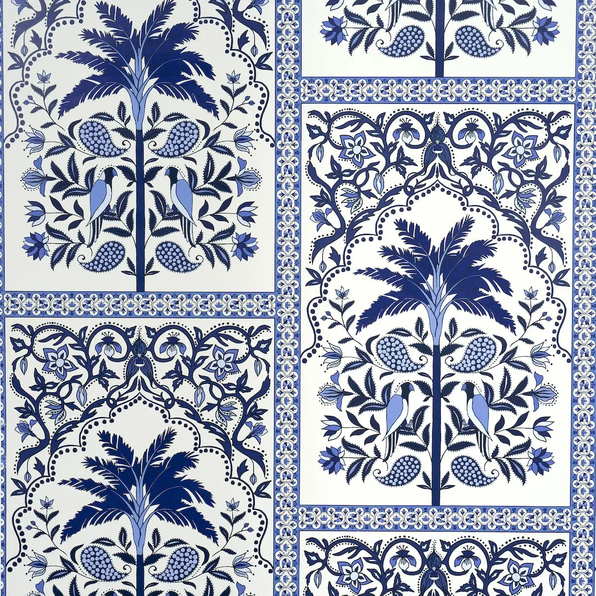 Amazonas Mystique Wallpaper - Tropical Shades Of Blue