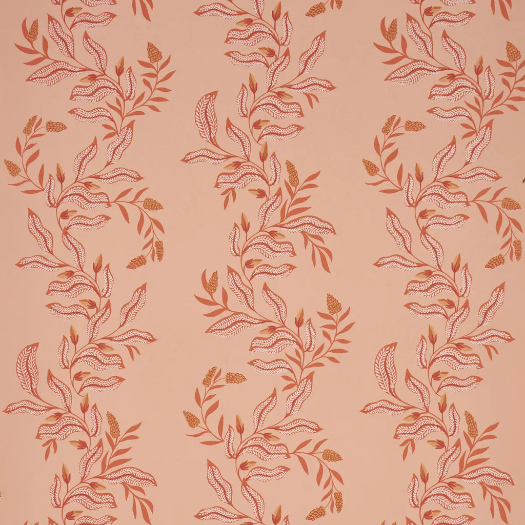 Vagary Vines Wallpaper - Papaya