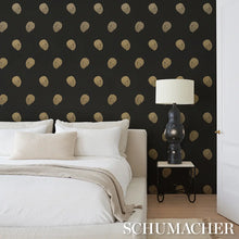 Load image into Gallery viewer, Royal Plume Wallpaper in an interior setting