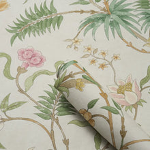 Load image into Gallery viewer, Arasi Botanical Wallpaper in an interior setting