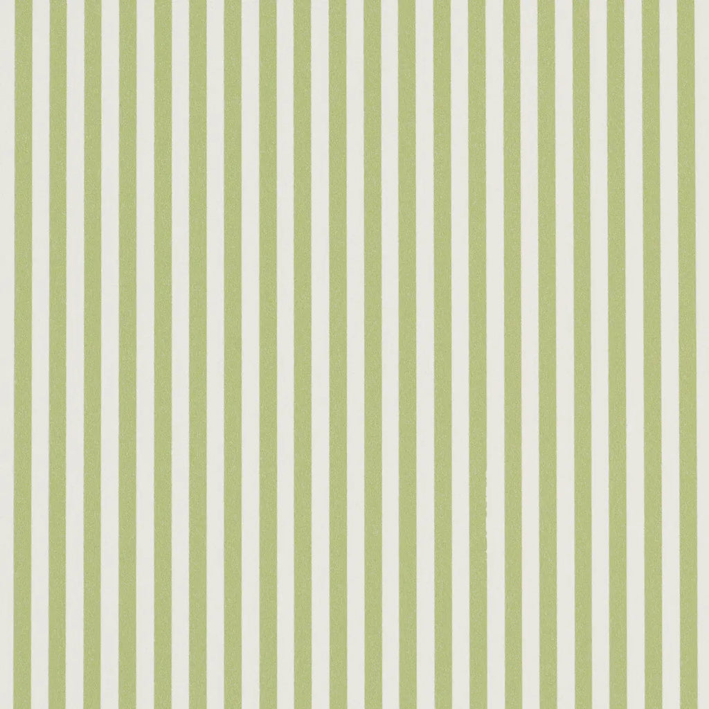 Emma Stripe Narrow Wallpaper - Leaf
