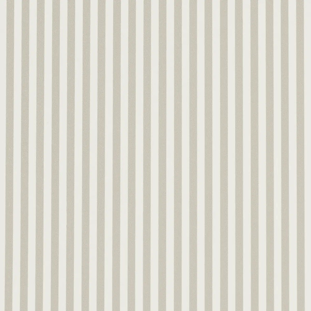 Emma Stripe Narrow Wallpaper - Stone