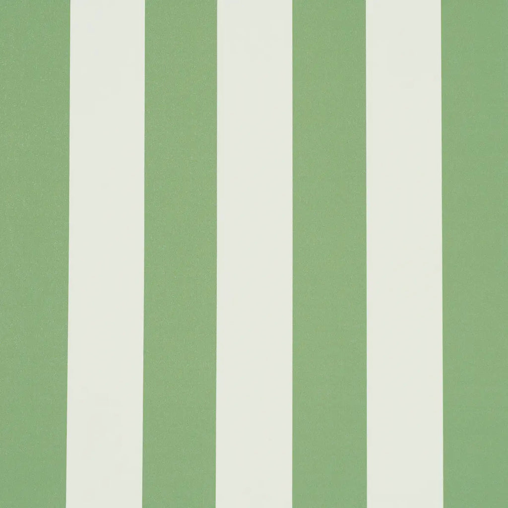 Emma Stripe Wallpaper - Apple Green