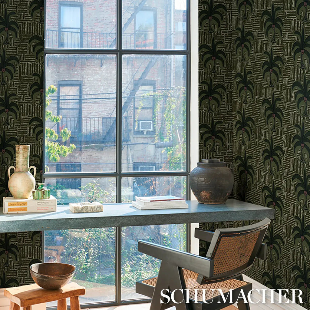 Agua De Coco Wallpaper in an interior setting