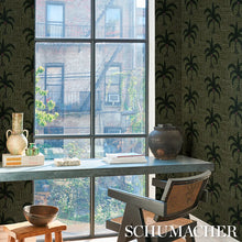 Load image into Gallery viewer, Agua De Coco Wallpaper in an interior setting