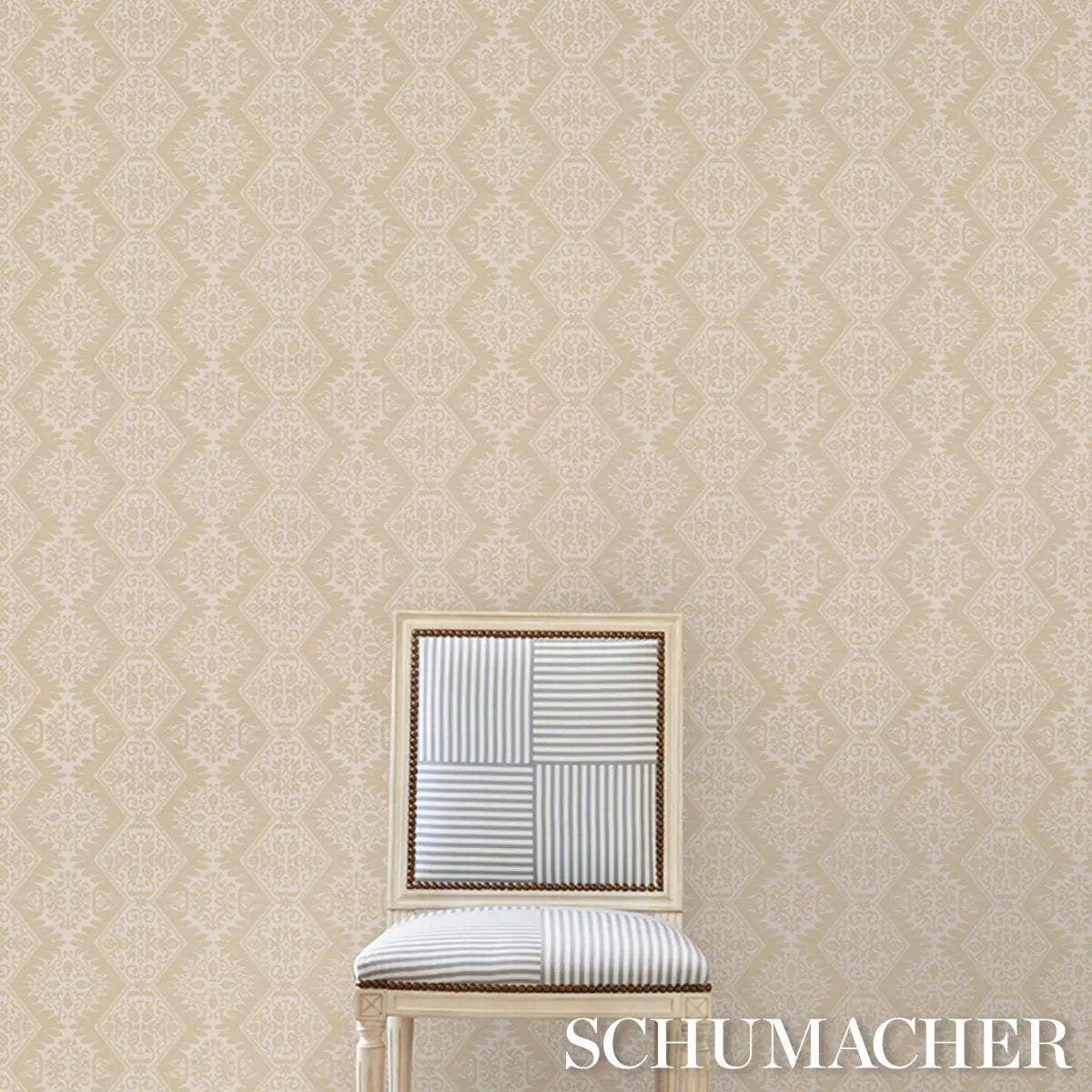 Berkeley Wallpaper in an interior setting