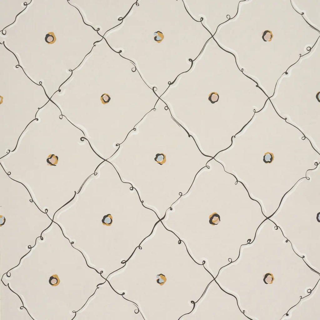 Colette Wallpaper - Light Beige