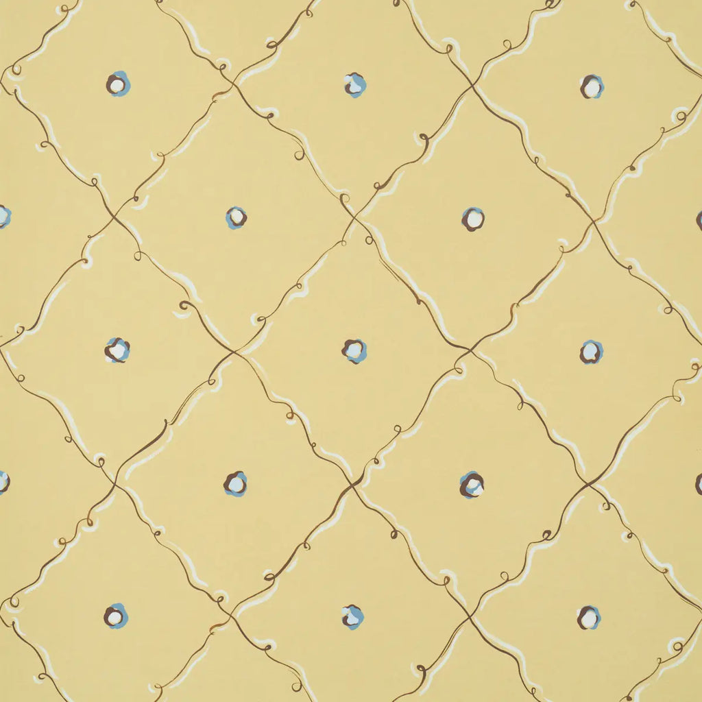 Colette Wallpaper - Light Yellow