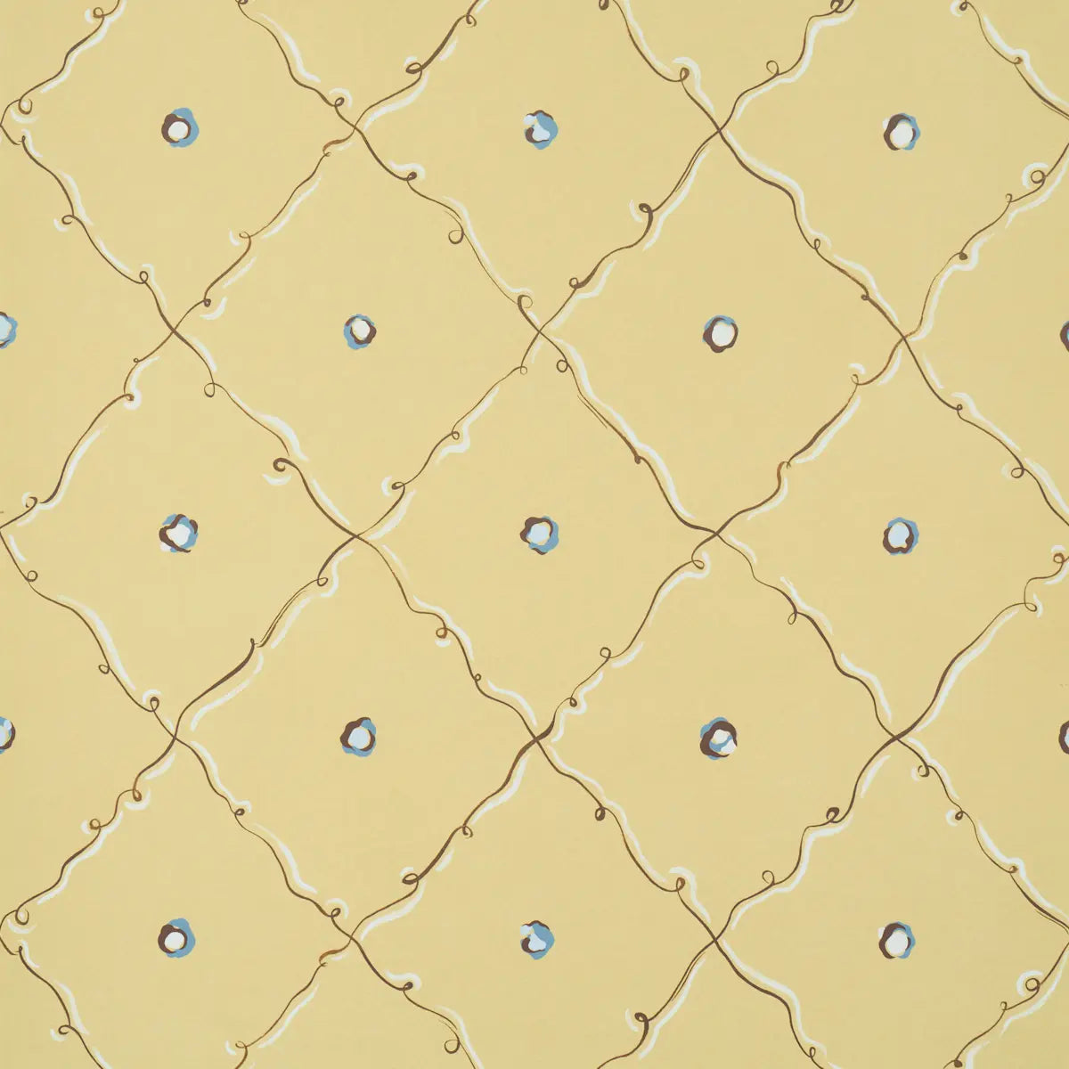 Colette Wallpaper - Light Yellow