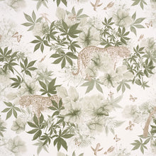 Load image into Gallery viewer, Nocturnum Wallpaper - Ivory &amp; Olive
