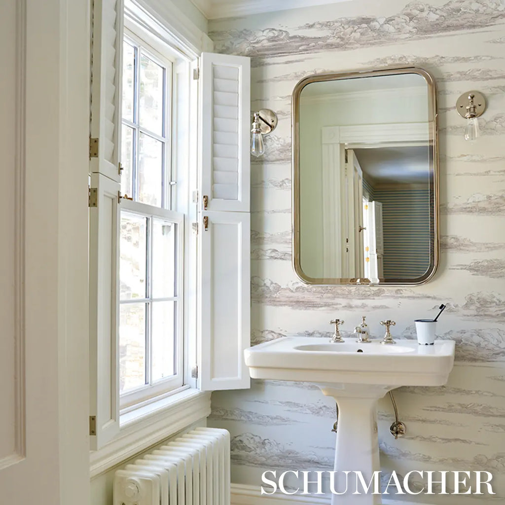 Mr. Darcy's Clouds Wallpaper in an interior setting