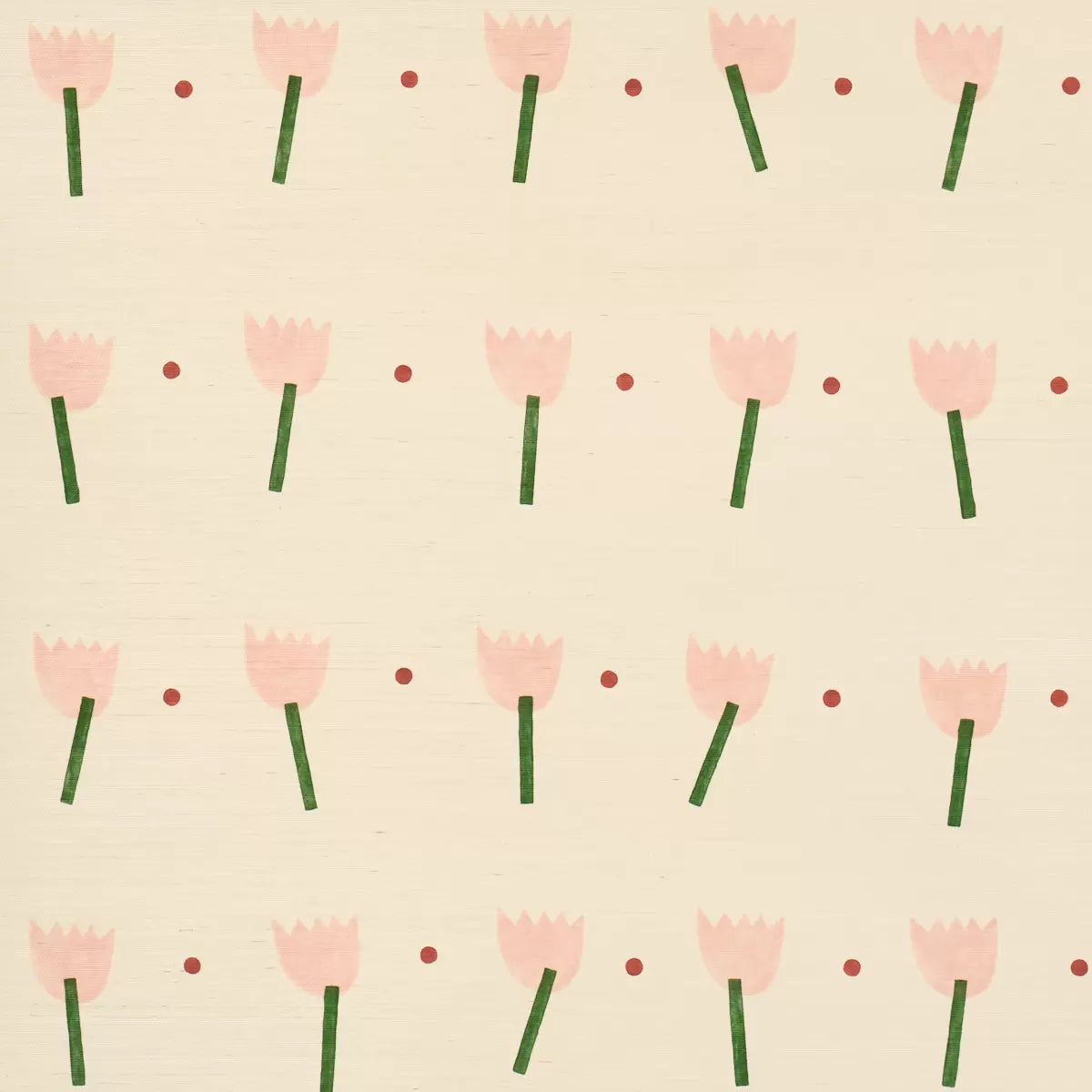 Tulip Play Sisal Wallpaper