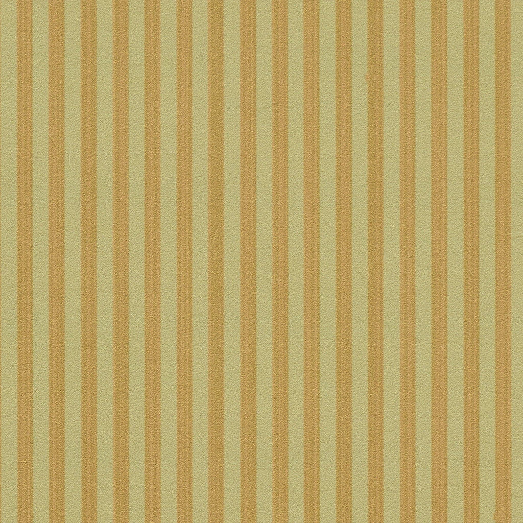 Edwin Stripe Narrow Wallpaper - Lemon Sage