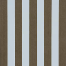Load image into Gallery viewer, Edwin Stripe Medium Wallpaper - Brown &amp; Sky