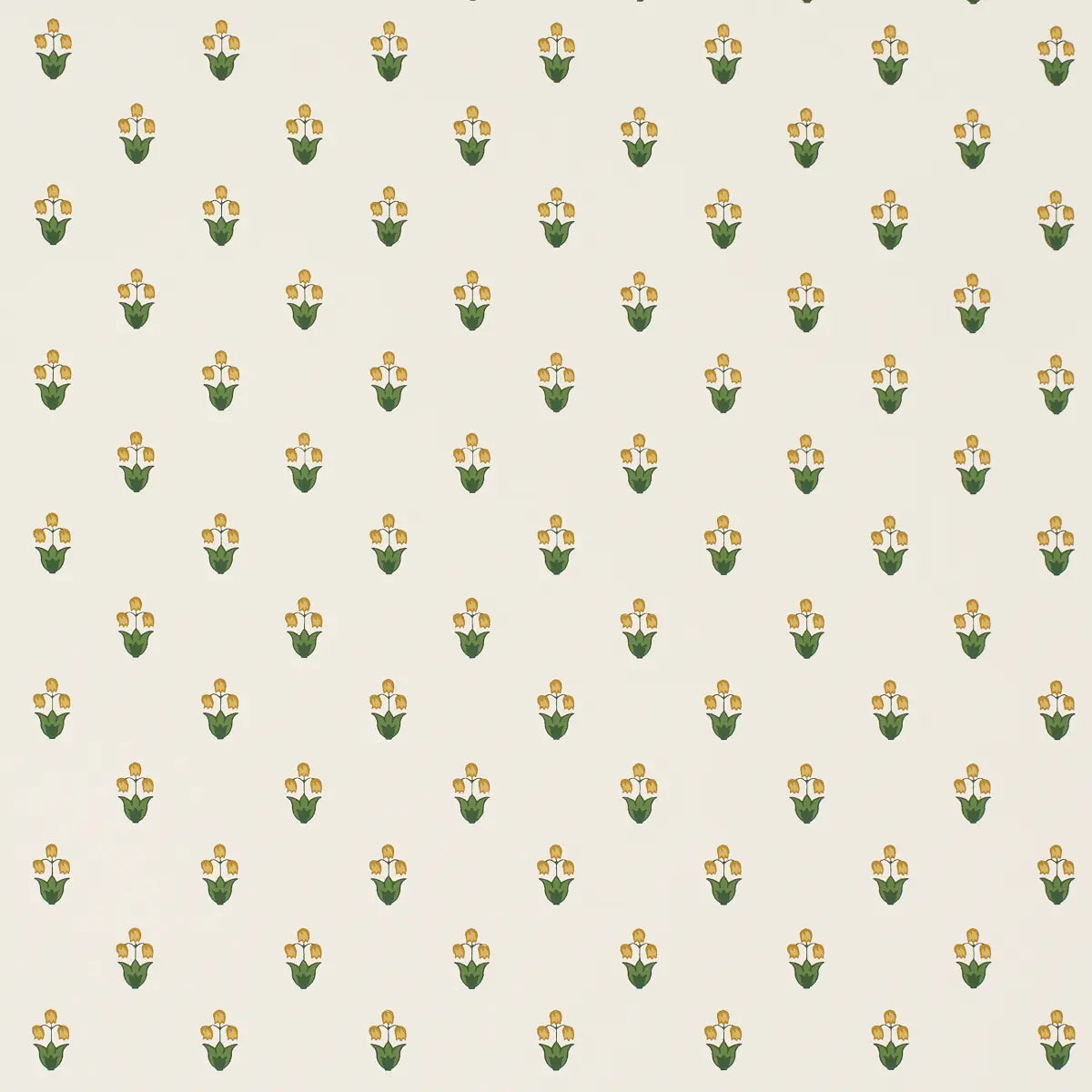Moira Hand Print Wallpaper - Marigold