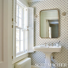 Load image into Gallery viewer, Moira Hand Print Wallpaper in an interior setting
