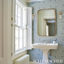 Load image into Gallery viewer, Ando Hand Blocked Sisal Wallpaper in an interior setting