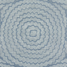 Load image into Gallery viewer, Feather Bloom Sisal Wallpaper - Cornflower