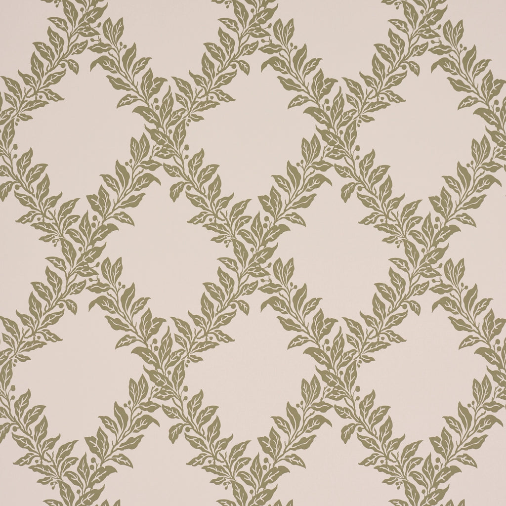 Tyninghame Trellis Wallpaper - Sage