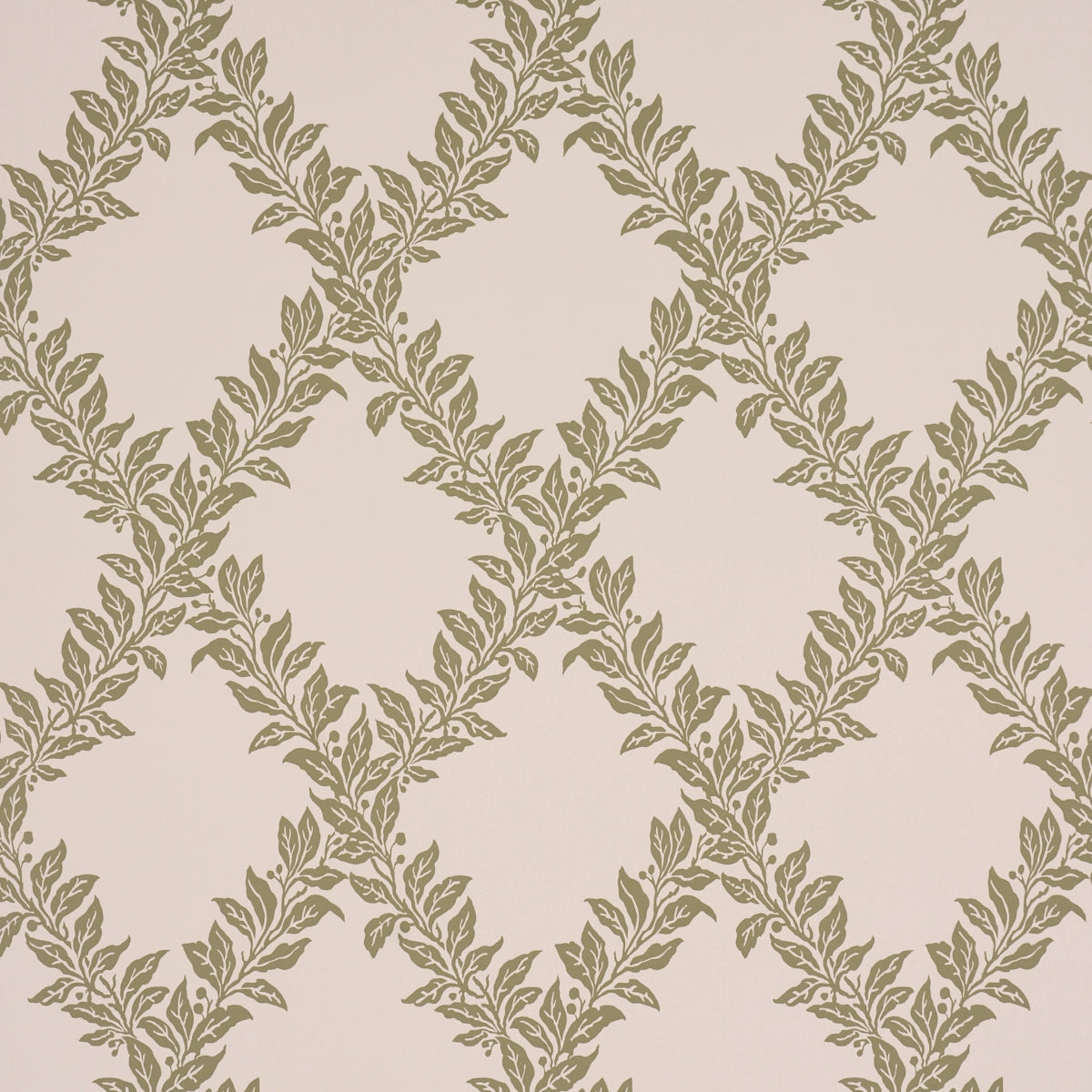 Tyninghame Trellis Wallpaper - Sage