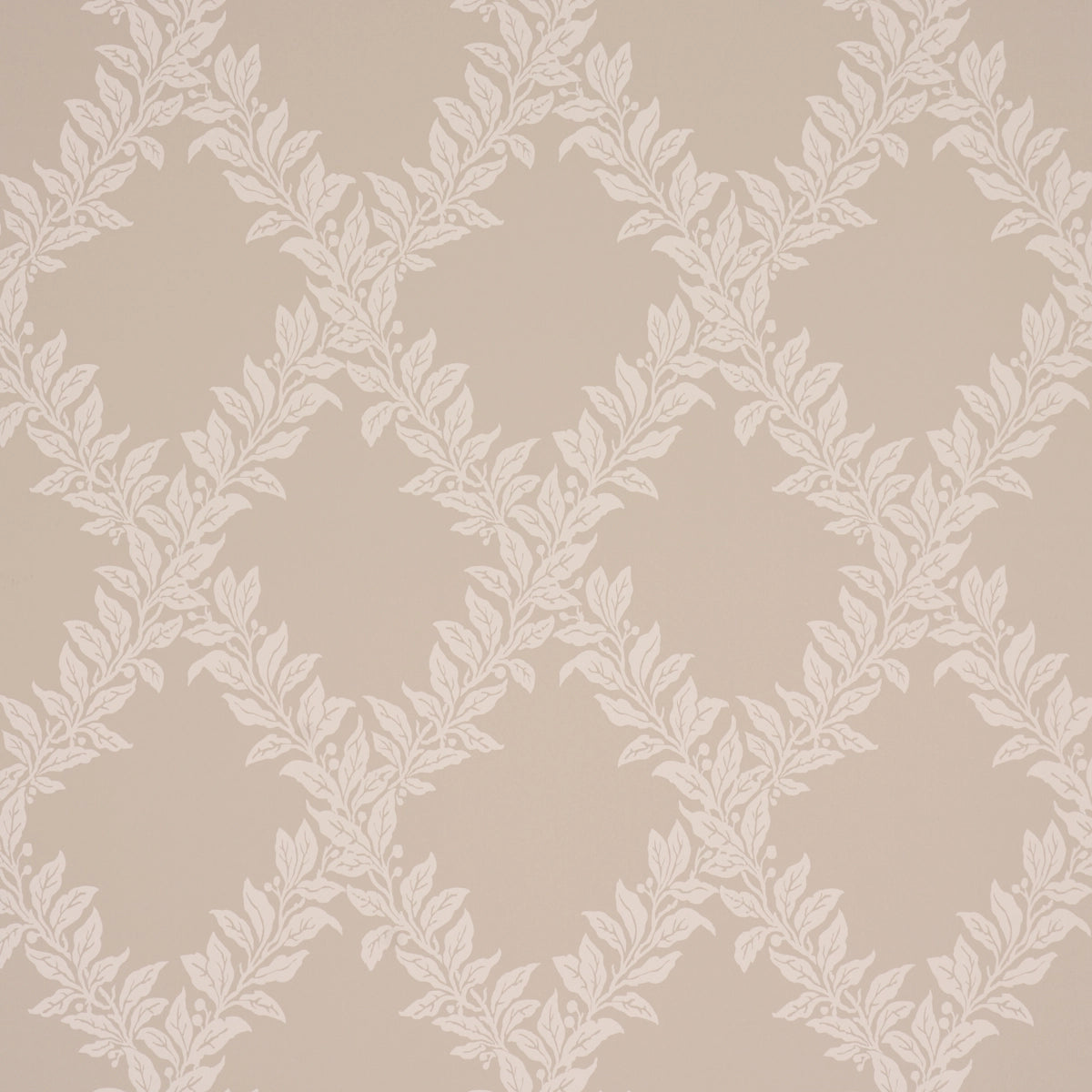 Tyninghame Trellis Wallpaper - Neutral