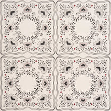 Load image into Gallery viewer, Garden Of Hearts Wallpaper - Black &amp; Ivory