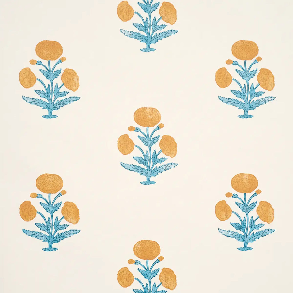 Poppy Print Wallpaper