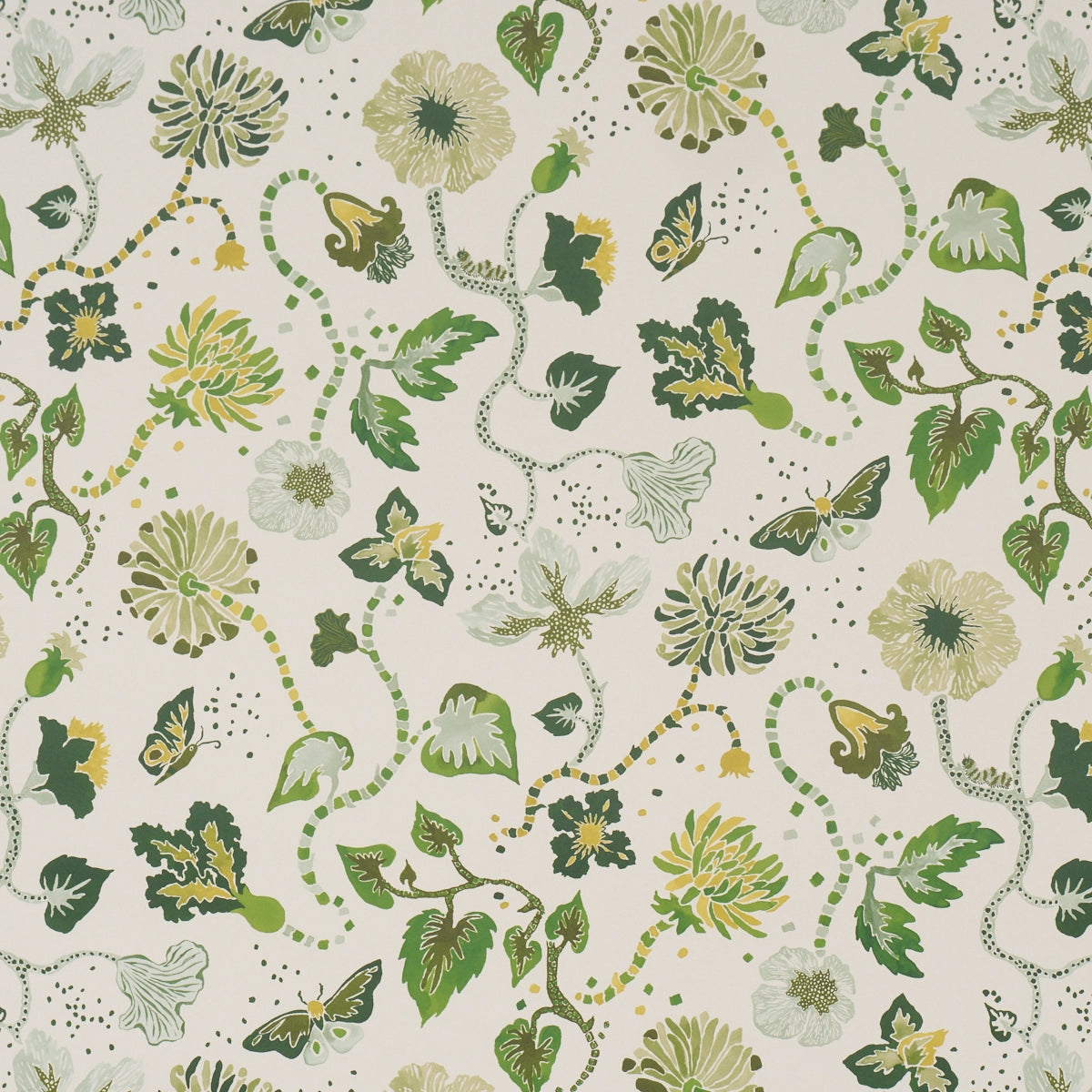 Gloriette Wallpaper - Green