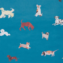 Load image into Gallery viewer, Dogs Wallpaper - Cerulean