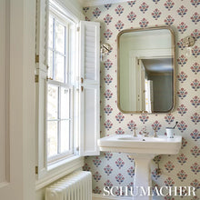Load image into Gallery viewer, Dalila Hand-Screen Print Wallpaper in an interior setting