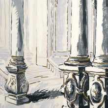 Load image into Gallery viewer, Palazzo 4 Panel Set Wallpaper in an interior setting