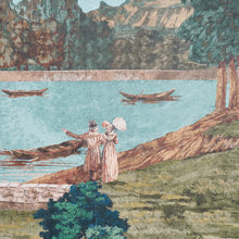 Load image into Gallery viewer, Promenade 4 Panel Set Wallpaper in an interior setting