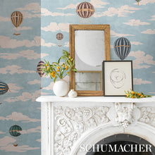 Load image into Gallery viewer, Up, Up And Away! Wallpaper in an interior setting