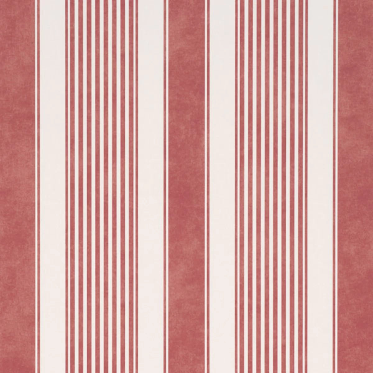 Summerville Stripe Wallpaper - Currant