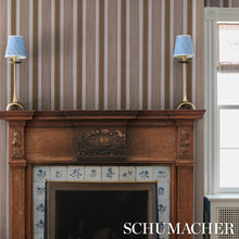 Load image into Gallery viewer, Summerville Stripe Wallpaper in an interior setting