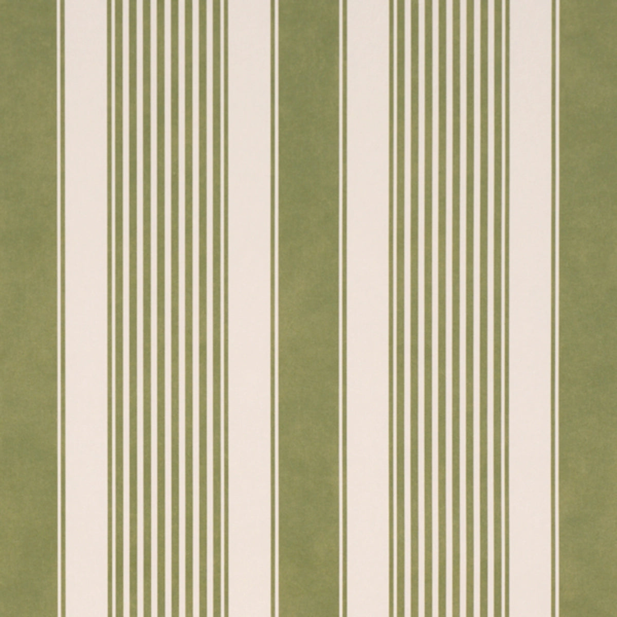 Summerville Stripe Wallpaper - Moss