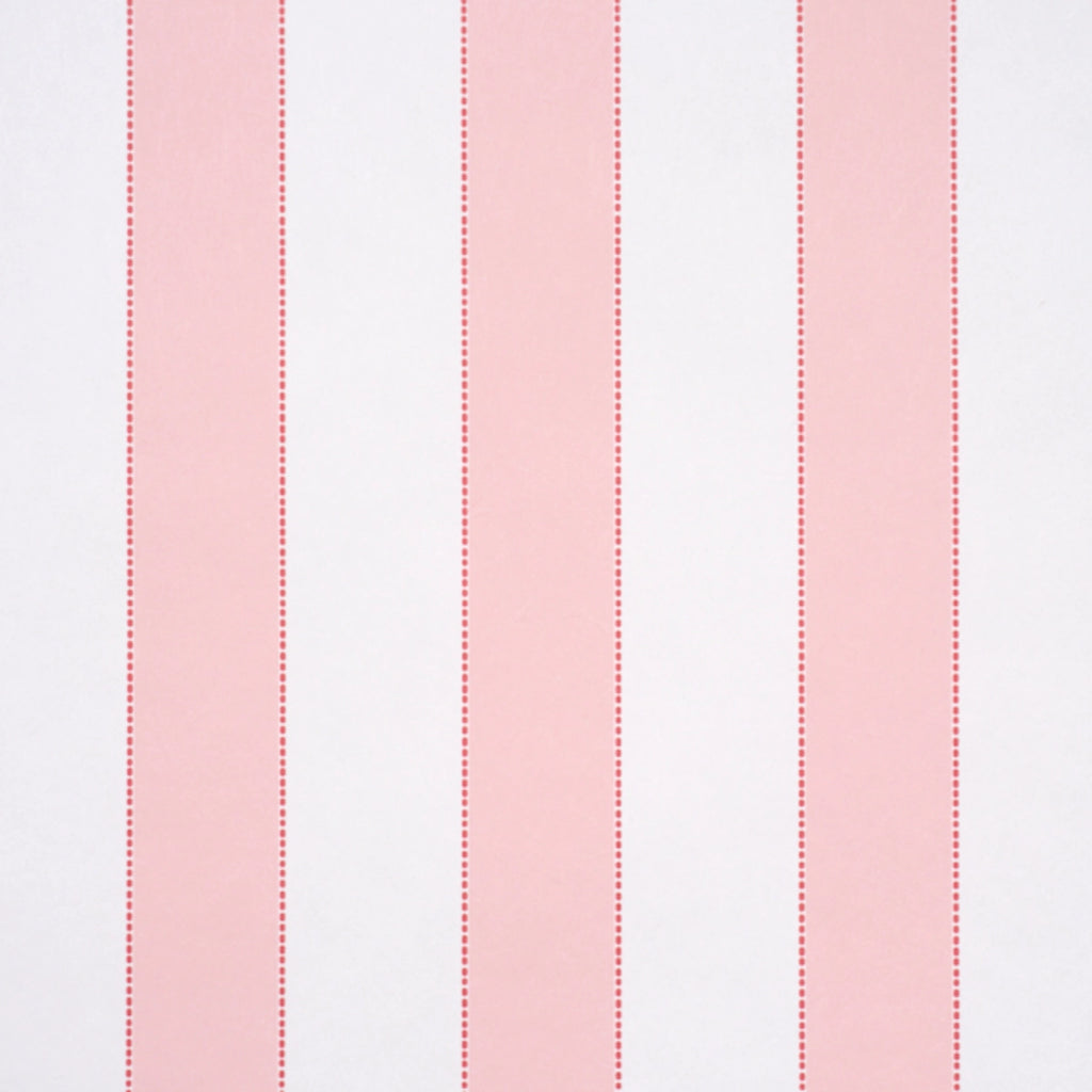 Louise Stripe Wallpaper - Rose