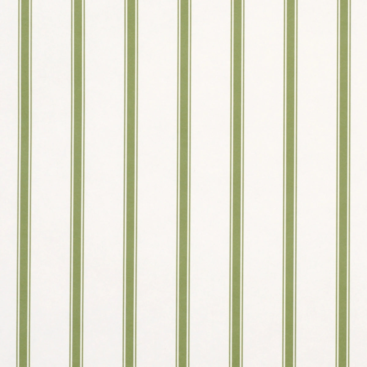 Westerly Stripe Wallpaper - Moss