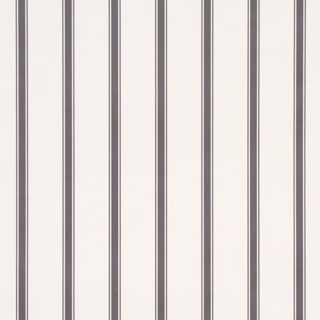 Westerly Stripe Wallpaper - Charcoal