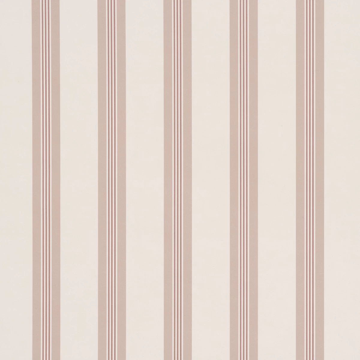 Chatham Stripe Wallpaper - Rose