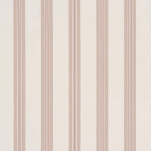 Load image into Gallery viewer, Chatham Stripe Wallpaper - Rose