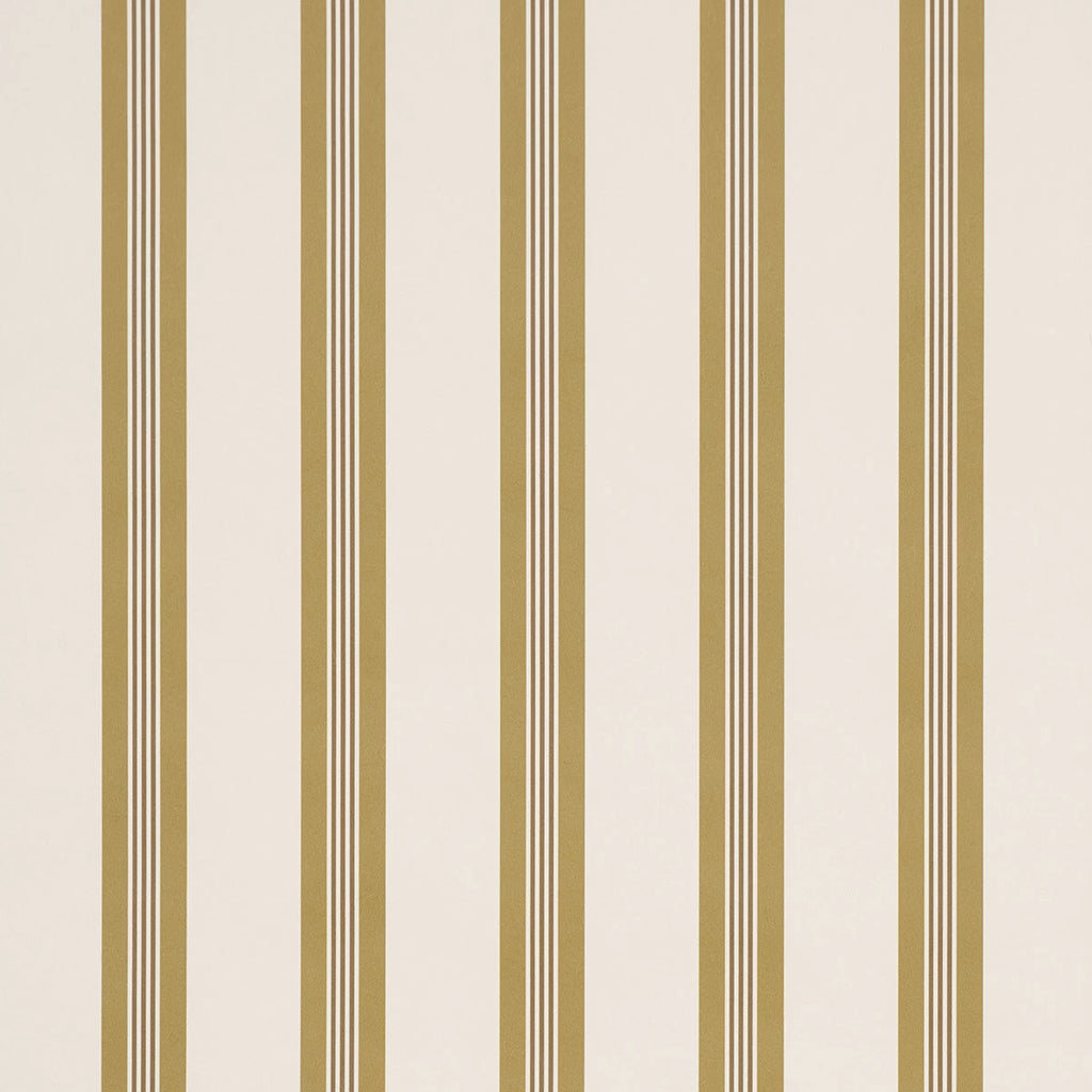 Chatham Stripe Wallpaper - Ochre