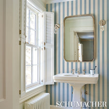 Load image into Gallery viewer, Chatham Stripe Wallpaper in an interior setting