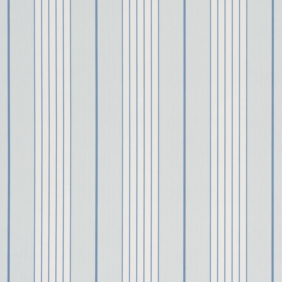 Audrey Stripe Wallpaper - Blues