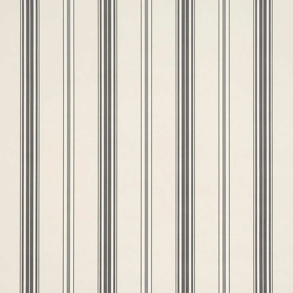 Coco Stripe Wallpaper - Graphite