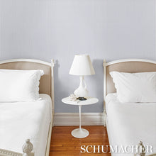 Load image into Gallery viewer, Mathis Ticking Stripe Wallpaper in an interior setting