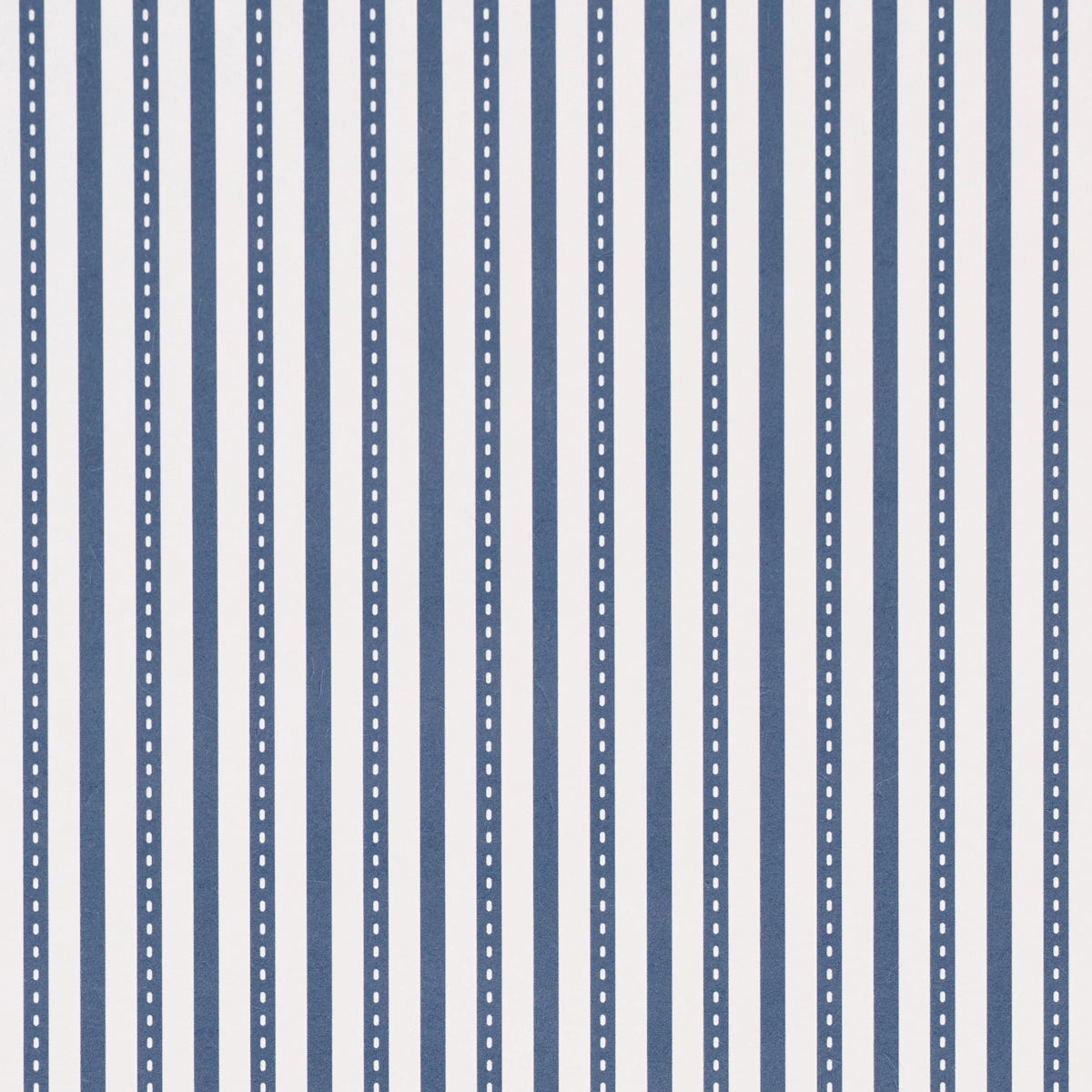 Mathis Ticking Stripe Wallpaper - Indigo