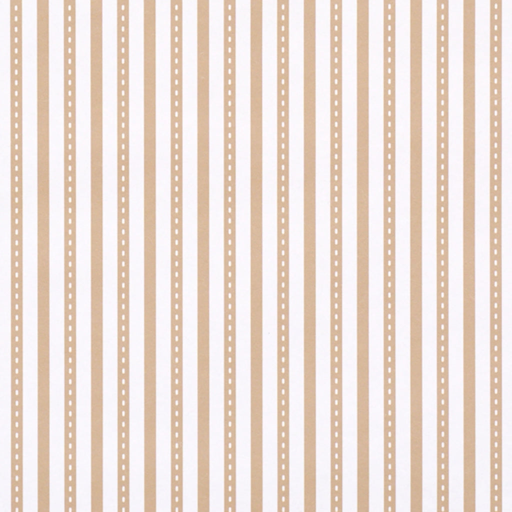 Mathis Ticking Stripe Wallpaper - Neutral
